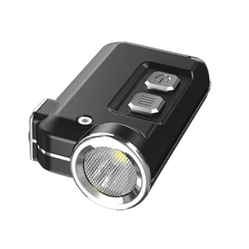 CLAITE TINI XP-G2 S3 380LM Mini Flashlight 4Modes USB Rechargeable Mini Metallic Keychain Light torch
CLAITE TINI XP-G2 S3 380LM Mini Flashlight 4Modes USB Rechargeable Mini Metallic Keychain Light torch