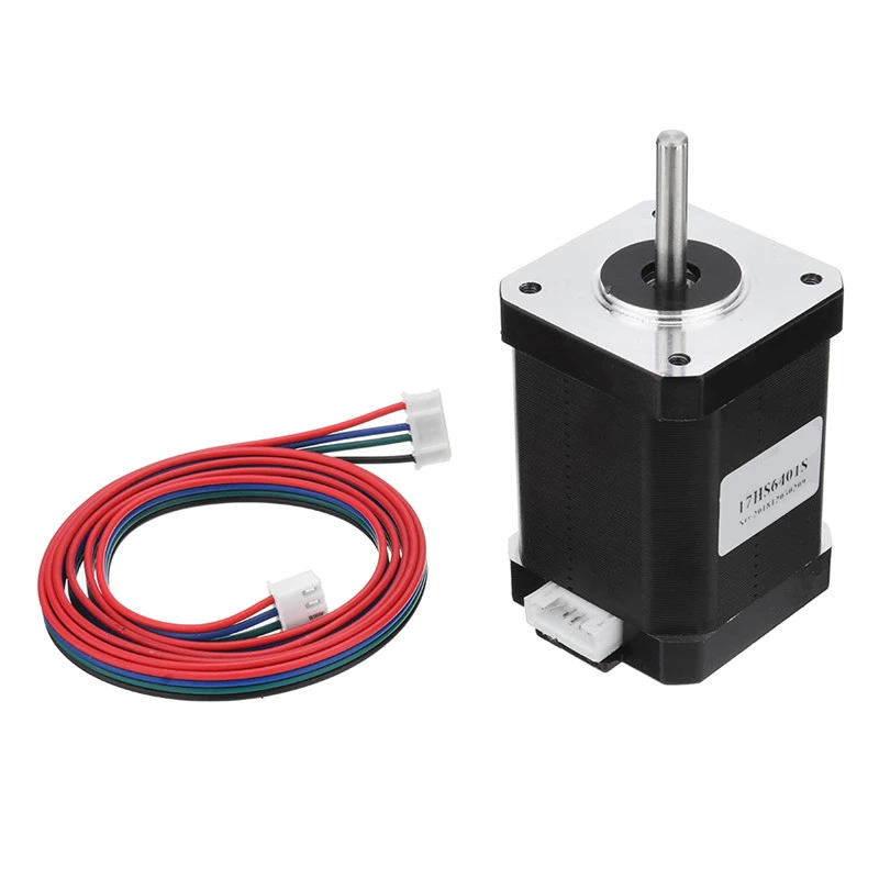 Durable 17HS6401-S 60mm Nema 17 Stepper Motor 42 Motor 42BYGH 1.7A 73N.cm 4-lead 2 Phase for 3D Printer CNC Laser
Durable 17HS6401-S 60mm Nema 17 Stepper Motor 42 Motor 42BYGH 1.7A 73N.cm 4-lead 2 Phase for 3D Printer CNC Laser