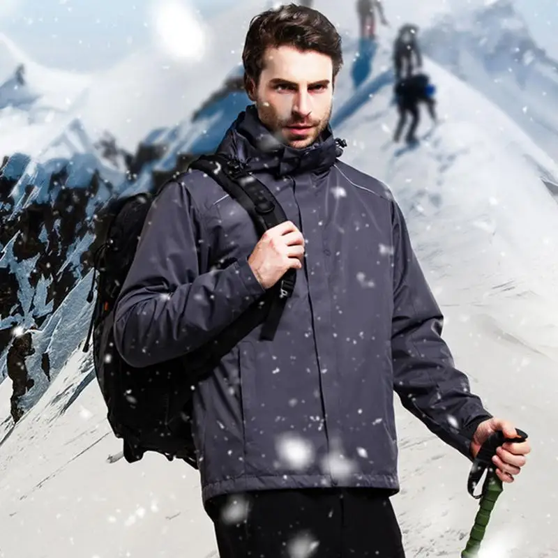 Autumn And Winter Outdoor Coates Thickened Windproof Warm Mountaineering Clothing Three-In-One Two-Piece Jacket
Autumn And Winter Outdoor Coates Thickened Windproof Warm Mountaineering Clothing Three-In-One Two-Piece Jacket