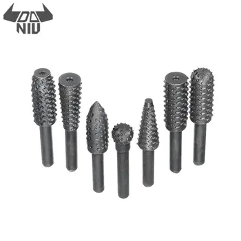 DANIU 10Pc Rotary File Rasp Set 6mm Shank Rotary Files Burr Cutters Carving Bits Wood Rasp Drill Bits for Woodworking
DANIU 10Pc Rotary File Rasp Set 6mm Shank Rotary Files Burr Cutters Carving Bits Wood Rasp Drill Bits for Woodworking