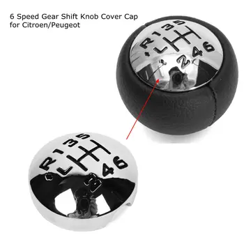 6 Speed Gear Knob Cap Cover Chrome for Peugeot 307 308 3008 407 5008 807 for Citron C3 (A51) C4 C4 Picasso
6 Speed Gear Knob Cap Cover Chrome for Peugeot 307 308 3008 407 5008 807 for Citron C3 (A51) C4 C4 Picasso