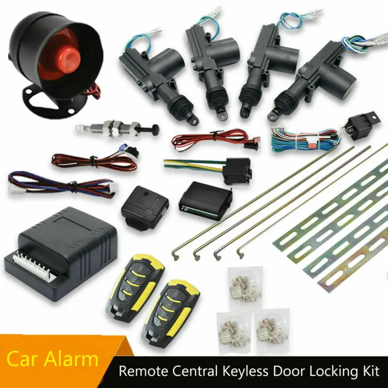 Auto Remote Central Locking Kit Car Alarm Keyless Entry System With Remote Control For 4 Doors immobiliser Shock Sensor
Auto Remote Central Locking Kit Car Alarm Keyless Entry System With Remote Control For 4 Doors immobiliser Shock Sensor