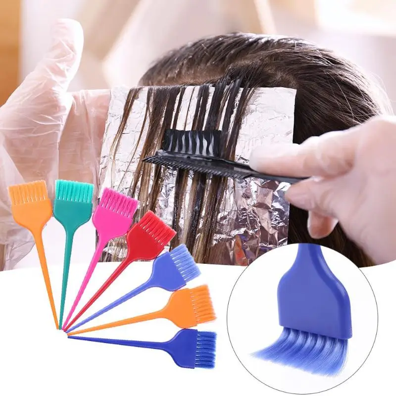 7pcs Professional Colorful Hair Dyeing Coloring Brushes Kit Dye Paint Tint Comb Salon Hairdressing Tool For Hair Coloring
7pcs Professional Colorful Hair Dyeing Coloring Brushes Kit Dye Paint Tint Comb Salon Hairdressing Tool For Hair Coloring