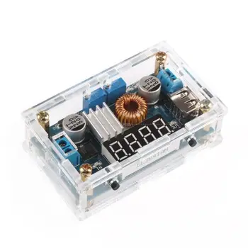 LM2596 DC-DC Step Down Converter 5-36V to 1.25-32V 3.3v 12v 24v 5A Buck Voltage Regulated Power Supply + LED Voltmeter +case
LM2596 DC-DC Step Down Converter 5-36V to 1.25-32V 3.3v 12v 24v 5A Buck Voltage Regulated Power Supply + LED Voltmeter +case