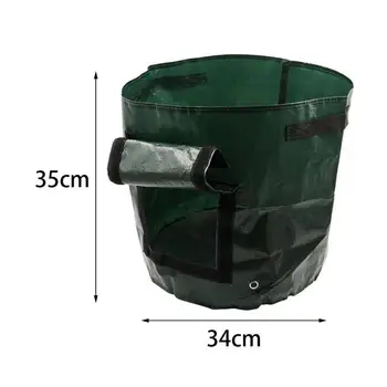 35CM*45CM Organic Waste Kitchen Picnic Organizer Garden Planting Bag Environmental Protection PE Cloth Planter Homemade Planting
35CM*45CM Organic Waste Kitchen Picnic Organizer Garden Planting Bag Environmental Protection PE Cloth Planter Homemade Planting