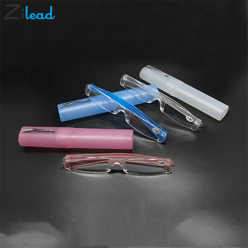 Zilead Ultralight Candy Color Unisex Resin Reading Glasses1.0-4.0 With Brush Pot Case Folding Anti Fatigue Presbyopic Eyeglasses
Zilead Ultralight Candy Color Unisex Resin Reading Glasses1.0-4.0 With Brush Pot Case Folding Anti Fatigue Presbyopic Eyeglasses