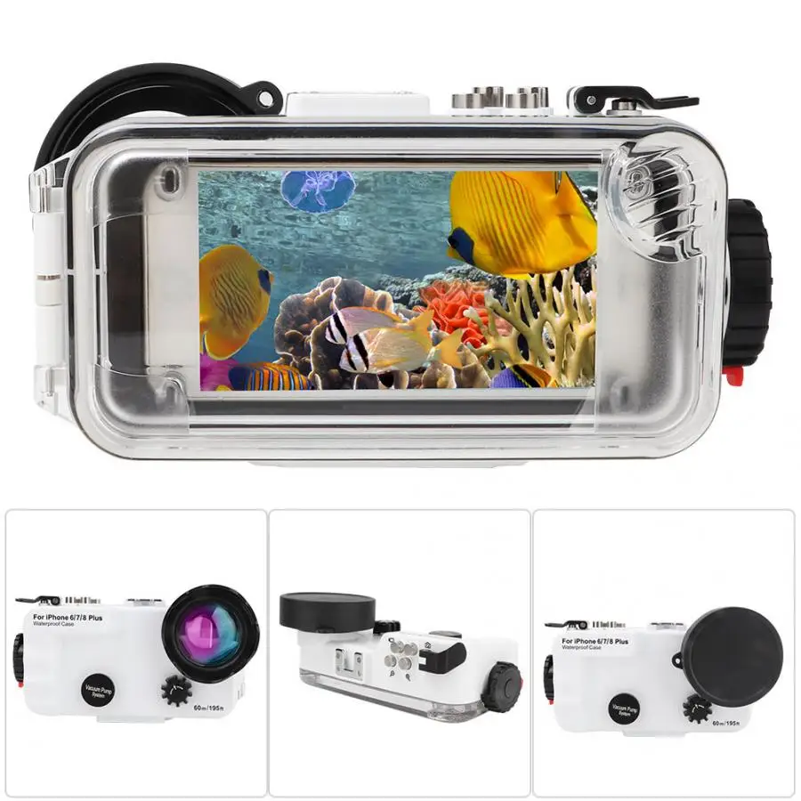 smartphone case 60m/195ft Waterproof Diving House Underwater Phone Case for iphone 6p/7p/8p Phone waterproof case
smartphone case 60m/195ft Waterproof Diving House Underwater Phone Case for iphone 6p/7p/8p Phone waterproof case