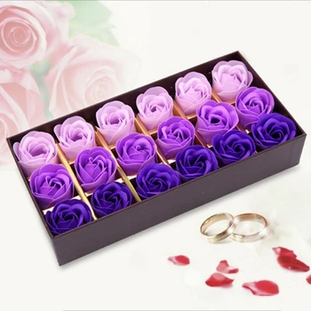 High Quality New Soap Artificial Roses High Grade 18 PCS Box-packed Romantic Valentine's Day Gift Wedding Decorative Flowers
High Quality New Soap Artificial Roses High Grade 18 PCS Box-packed Romantic Valentine's Day Gift Wedding Decorative Flowers