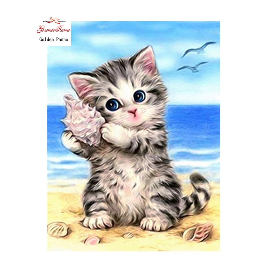 Golden Panno Omni Drill 5D DIY Diamond Painting Cross Stitch Diamond Embroidery Cute Kitty Square Rhinestone Pattern Home Decor
Golden Panno Omni Drill 5D DIY Diamond Painting Cross Stitch Diamond Embroidery Cute Kitty Square Rhinestone Pattern Home Decor