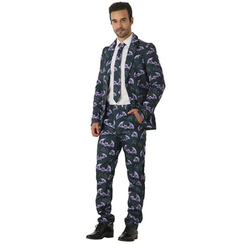 High-quality Adult Black The Devil Bat Men's Suitmeister Party Crazy Suit Halloween Costume
High-quality Adult Black The Devil Bat Men's Suitmeister Party Crazy Suit Halloween Costume