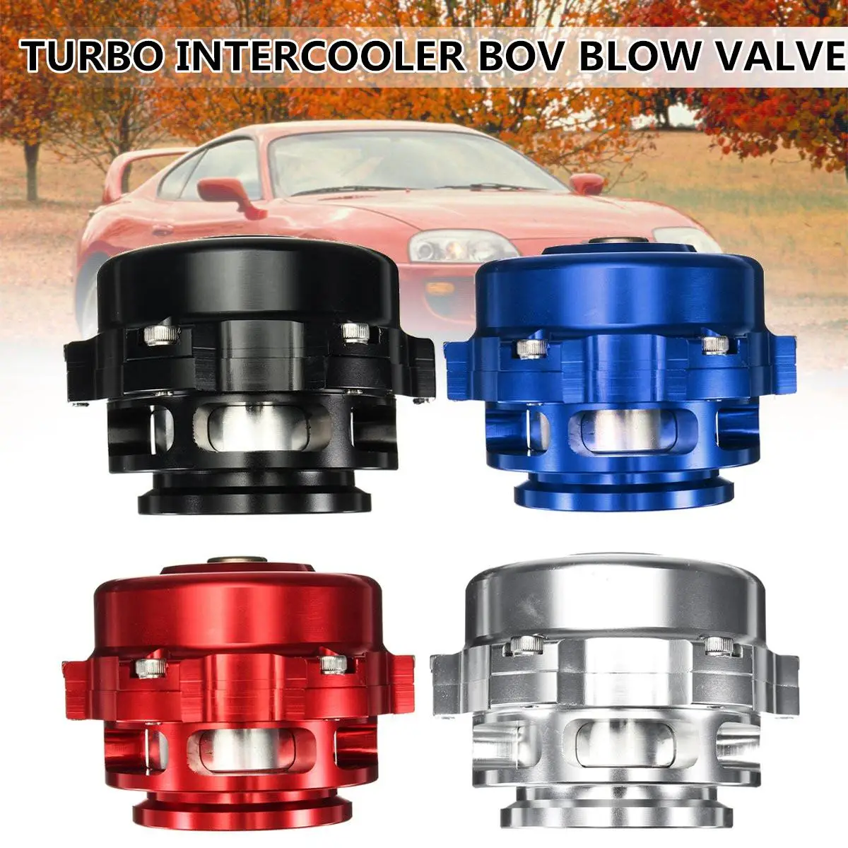 Car Universal 35 PSI 50mm Aluminum Turbo Intercooler Boost BOV Blow Off Valve Dump Red Blue Black Sliver 4 Color
Car Universal 35 PSI 50mm Aluminum Turbo Intercooler Boost BOV Blow Off Valve Dump Red Blue Black Sliver 4 Color