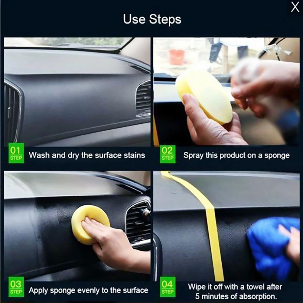 Multifunctional 120ml Auto Car Interior Cleaning Waxing Tire-wheel Dedicated Refurbishing Agent Cleaner
Multifunctional 120ml Auto Car Interior Cleaning Waxing Tire-wheel Dedicated Refurbishing Agent Cleaner