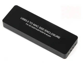 Hard Drive Box USB 3.0 for Macbook Air Pro Retina 2013/2014/2015/2016 Black with Cable
Hard Drive Box USB 3.0 for Macbook Air Pro Retina 2013/2014/2015/2016 Black with Cable