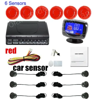 6 Sensors Monitor System 12V Parking Sensor Kit 22.5mm Buzzer Car Reverse Backup Radar LCD monitor alert alarm
6 Sensors Monitor System 12V Parking Sensor Kit 22.5mm Buzzer Car Reverse Backup Radar LCD monitor alert alarm