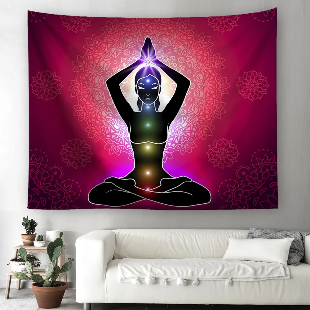 Cilected Chakra Tapestry Wall Hanging Meditation Mandala Tapestries Wall Art Decorative Psychedelic Yoga Tapestry 180X230CM
Cilected Chakra Tapestry Wall Hanging Meditation Mandala Tapestries Wall Art Decorative Psychedelic Yoga Tapestry 180X230CM