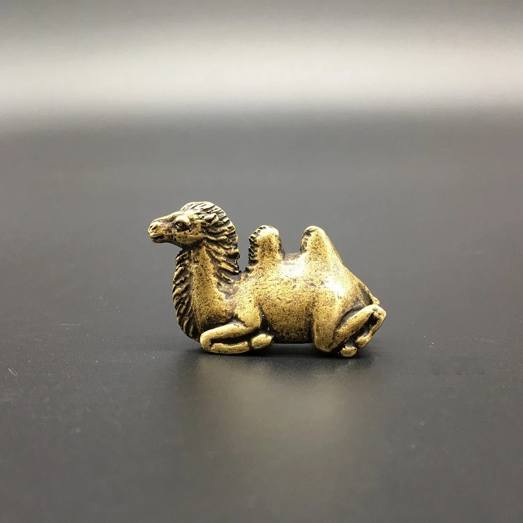 Collectable Chinese Brass Carved Animal Lovely Bactrian Camel Prone Position Incense Insert Exquisite Small Statues
Collectable Chinese Brass Carved Animal Lovely Bactrian Camel Prone Position Incense Insert Exquisite Small Statues