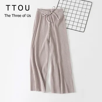 TTOU Casual Women Pant Women Girl Solid Color Pleated Wide Leg Female Summer High Waist Chiffon Long Pants Loose Drawstring Pant
TTOU Casual Women Pant Women Girl Solid Color Pleated Wide Leg Female Summer High Waist Chiffon Long Pants Loose Drawstring Pant