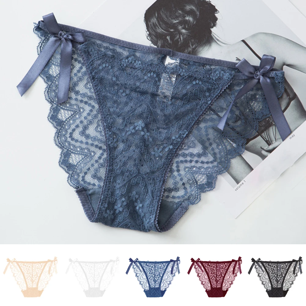 Intimates Charming Women Pants Breathable Lace Briefs Panties Bowknot Lingerie Low Rise Underwear Sexy
Intimates Charming Women Pants Breathable Lace Briefs Panties Bowknot Lingerie Low Rise Underwear Sexy