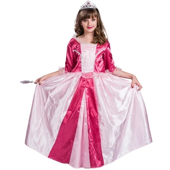Girls Halloween Red Princess Costume Dress Lace Lined Lovely Dirndl Christmas Costume Long Dress
Girls Halloween Red Princess Costume Dress Lace Lined Lovely Dirndl Christmas Costume Long Dress