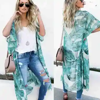 Plus Size Women Floral Kimono Cardigan Long Summer Hot Female Flower Print Sleeve Casual Jacket Cover Up Tops
Plus Size Women Floral Kimono Cardigan Long Summer Hot Female Flower Print Sleeve Casual Jacket Cover Up Tops