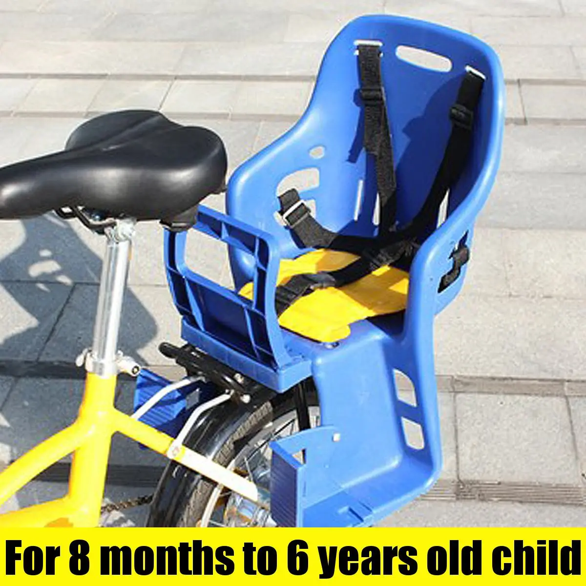 Bicycle Bike Seat Kids Safety Children Cycling Back Seat Saddle with Chair Armrest/Safety belt/Rear Footrest Bike Stroller
Bicycle Bike Seat Kids Safety Children Cycling Back Seat Saddle with Chair Armrest/Safety belt/Rear Footrest Bike Stroller