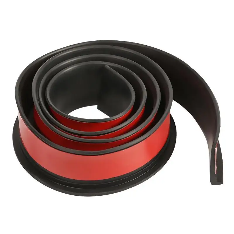 1.5m/4.9ft Rubber Universal Car Bumper Strip Exterior Front Bumper Lip Protector Sticker Black Anti-collision adhesive tape
1.5m/4.9ft Rubber Universal Car Bumper Strip Exterior Front Bumper Lip Protector Sticker Black Anti-collision adhesive tape