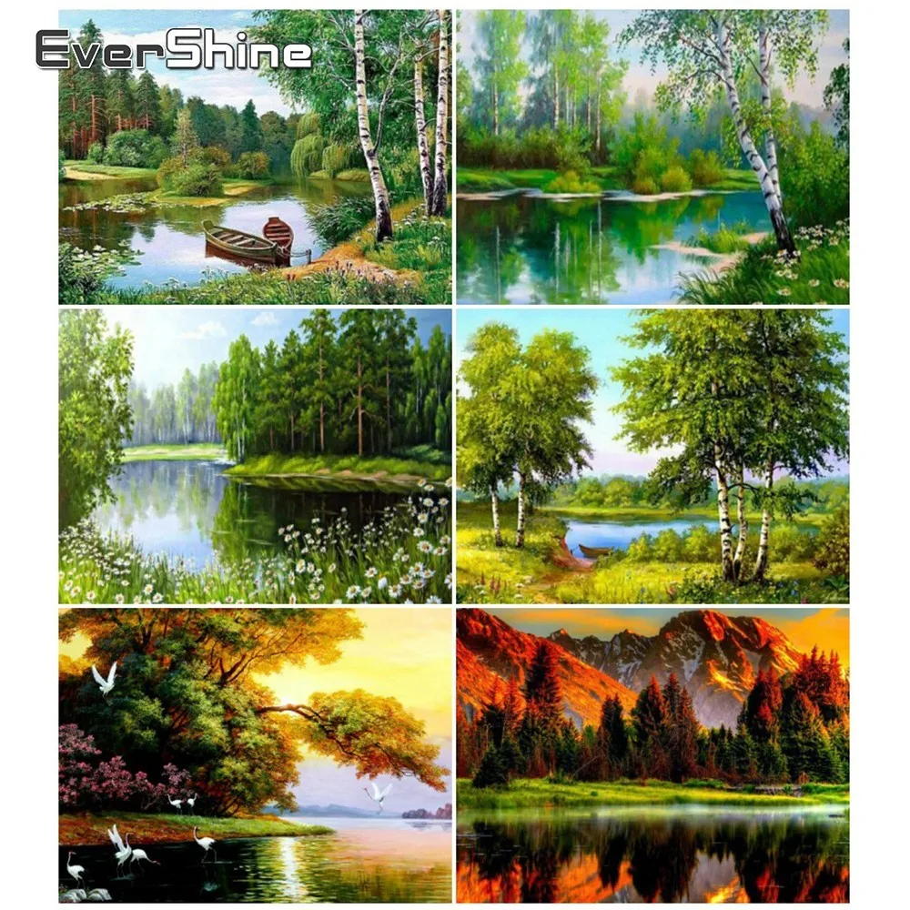 EverShine Diamond Embroidery Sale Scenery Diamond Painting Full Square Rhinestones Tree Picture Home Decoration Diamond Mosaic
EverShine Diamond Embroidery Sale Scenery Diamond Painting Full Square Rhinestones Tree Picture Home Decoration Diamond Mosaic