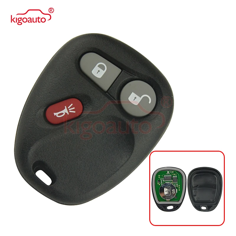 Kigoauto KOBUT1BT remote fob 3 button 315Mhz for Chevrolet Silverado Suburban GMC Yukon Sierra 1998 1999 2000 2001 2002
Kigoauto KOBUT1BT remote fob 3 button 315Mhz for Chevrolet Silverado Suburban GMC Yukon Sierra 1998 1999 2000 2001 2002