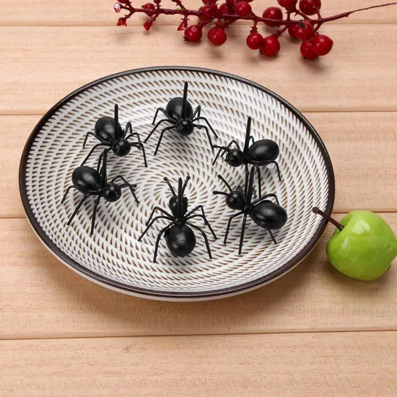 12pcs/Set Lovely Mini Ant Fruit Fork Plastic Fruit pick Reusable Multi-Purpose Snack Cake Dessert Forks Kitchen Tableware Party
12pcs/Set Lovely Mini Ant Fruit Fork Plastic Fruit pick Reusable Multi-Purpose Snack Cake Dessert Forks Kitchen Tableware Party