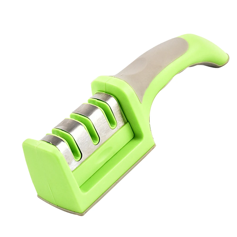 1Pc Professional Knife Sharpener Diamond Hone 3 Stage Manual for Kitchen Knife Sharpener (Red)
1Pc Professional Knife Sharpener Diamond Hone 3 Stage Manual for Kitchen Knife Sharpener (Red)