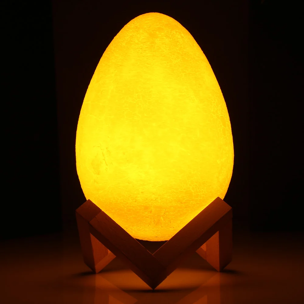 3D Printing Egg Light Pat Night Lamp 3 Colors Night Lights With Battery Wooden Frame Nest for Bedroom Study Living Room Party
3D Printing Egg Light Pat Night Lamp 3 Colors Night Lights With Battery Wooden Frame Nest for Bedroom Study Living Room Party