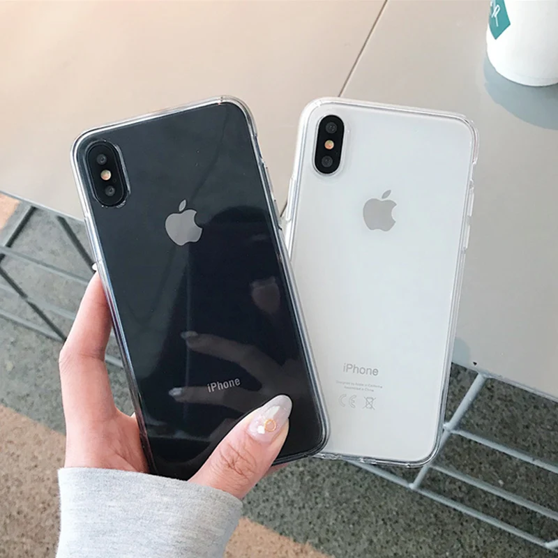 Ottwn Creative Fashion Plain Transparent Cases For iPhone 7 8 6 6s Plus Soft Silicone Phone Case For iPhone X XR XS Max Fundas
Ottwn Creative Fashion Plain Transparent Cases For iPhone 7 8 6 6s Plus Soft Silicone Phone Case For iPhone X XR XS Max Fundas