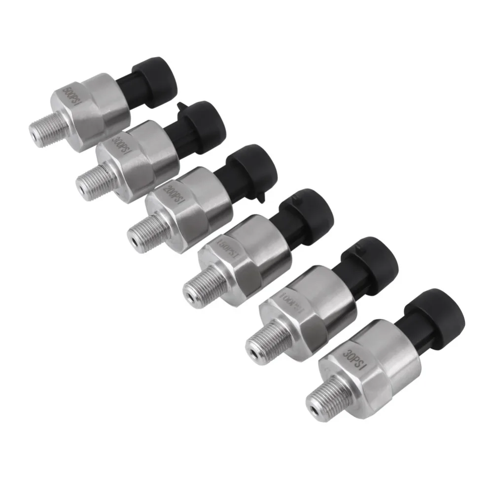 1pc 1/8NPT Thread Stainless Steel Pressure Transducer Sender Sensor for Oil Fuel Air Water Tool
1pc 1/8NPT Thread Stainless Steel Pressure Transducer Sender Sensor for Oil Fuel Air Water Tool