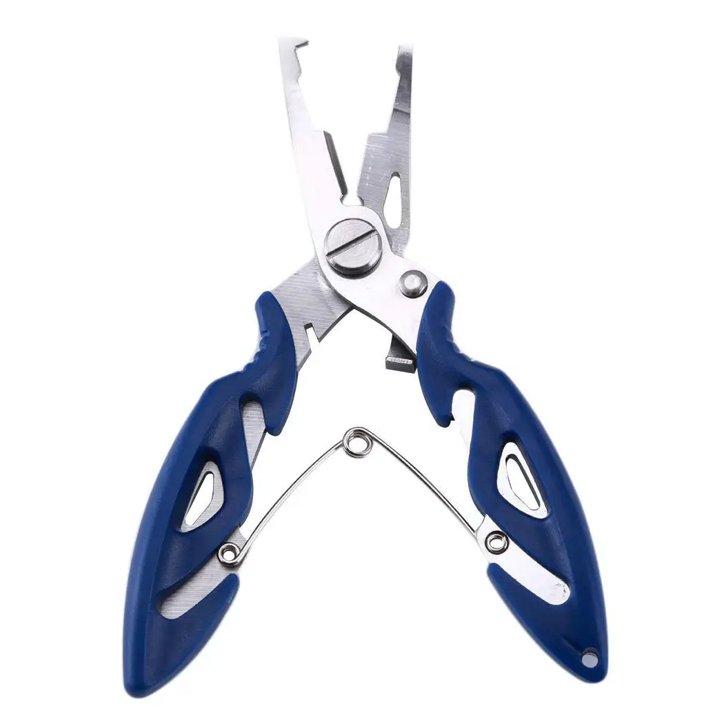 Stainless Steel Fishing Plier Scissor Lure Hook Remover 2.5mm Split 53g Home, Outdoor, etc Blue Cutter Tools
Stainless Steel Fishing Plier Scissor Lure Hook Remover 2.5mm Split 53g Home, Outdoor, etc Blue Cutter Tools