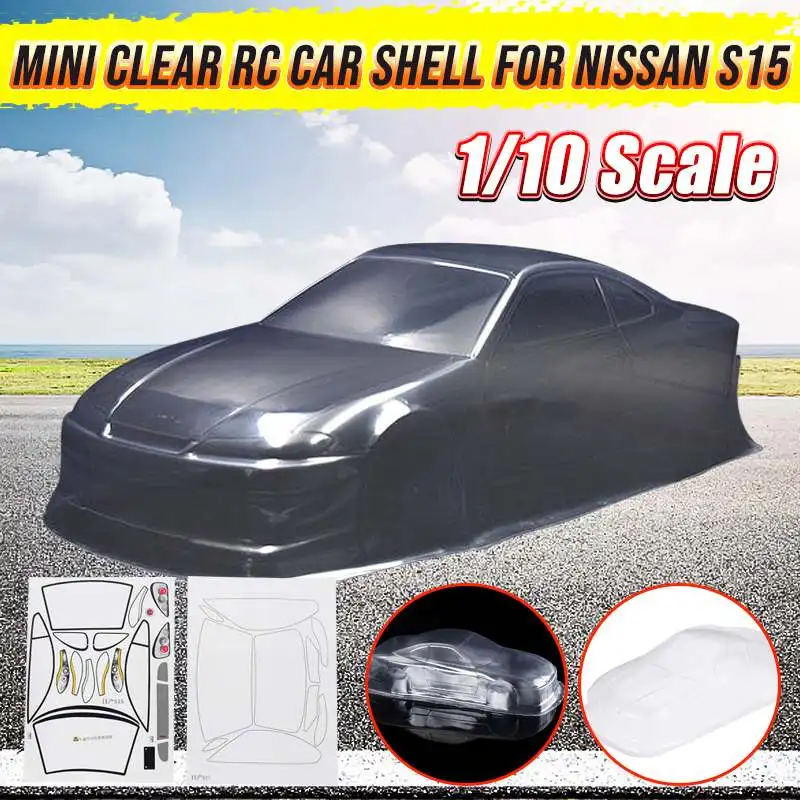1/10 1:10 PVC Transparent Clean Without Painted DIY Cover Sticker Body Shell For Nissan S15 RC Hobby Racing
1/10 1:10 PVC Transparent Clean Without Painted DIY Cover Sticker Body Shell For Nissan S15 RC Hobby Racing