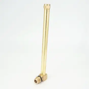 3/8" BSPP 200mm Brass Oil Liquid Level Indicator Sight Glass For Lathes Sump Gas Engine Motor Tractor -40 to 300 degrees C
3/8" BSPP 200mm Brass Oil Liquid Level Indicator Sight Glass For Lathes Sump Gas Engine Motor Tractor -40 to 300 degrees C