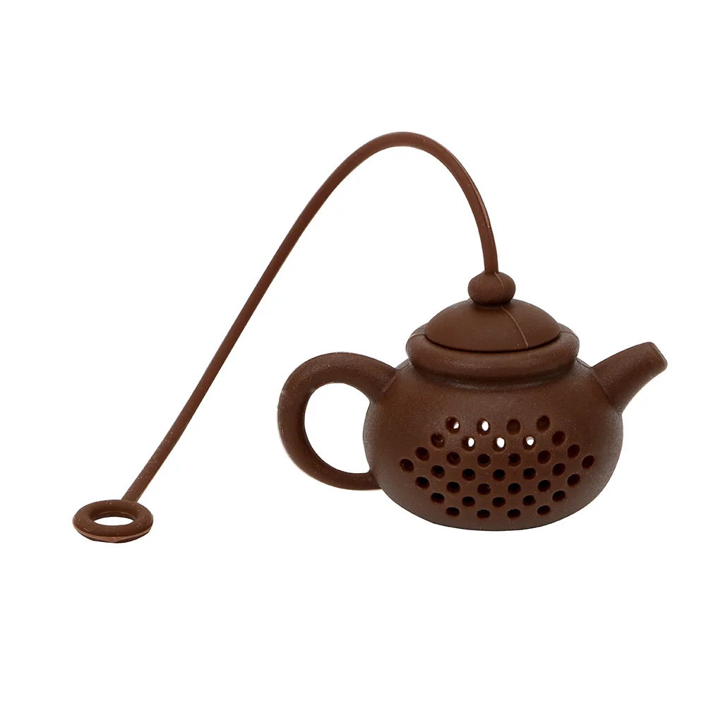 Cute Creative Teapot Shape Tea Infuser Herbal Filter Diffuser Tea Strainer Empty Silicone Tea Bags Teaware Kitchen Supplies
Cute Creative Teapot Shape Tea Infuser Herbal Filter Diffuser Tea Strainer Empty Silicone Tea Bags Teaware Kitchen Supplies