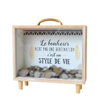 1pc Piggy Bank Toys Portable Nordic Style Wooden Handle Saving Pot Money Toys Storage Sundries Box for Girls Boys Kids
1pc Piggy Bank Toys Portable Nordic Style Wooden Handle Saving Pot Money Toys Storage Sundries Box for Girls Boys Kids