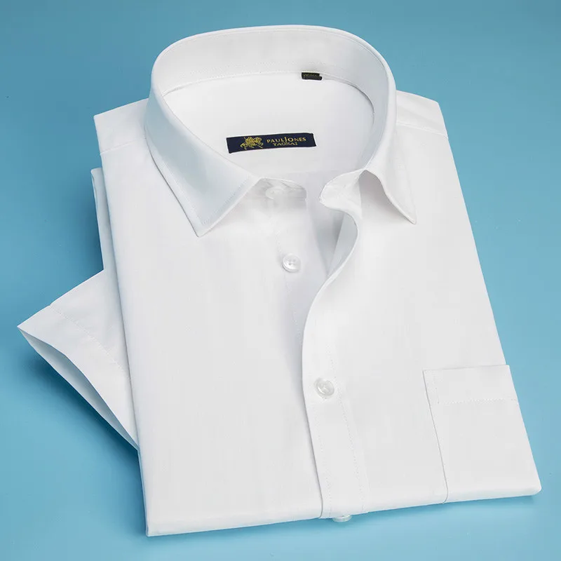 2019 New Summer Men Shirt Short Sleeved Fashion Solid Male Shirts Formal Business White Camisa Masculina Regular Men Clothing
2019 New Summer Men Shirt Short Sleeved Fashion Solid Male Shirts Formal Business White Camisa Masculina Regular Men Clothing