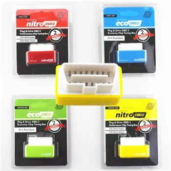 NitroOBD2 Full Chip Tuning Box Green Eco OBD2 Economy Chip Tuning Box OBD Car Fuel Saver Eco OBD2 for Benzine Cars Fuel
NitroOBD2 Full Chip Tuning Box Green Eco OBD2 Economy Chip Tuning Box OBD Car Fuel Saver Eco OBD2 for Benzine Cars Fuel