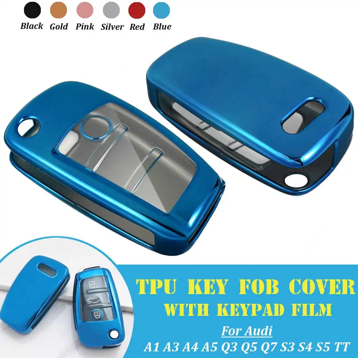 TPU Car Styling Soft TPU Auto Key Protection Cover Case For Audi C6 A7 A8 R8 A1 A3 A4 A5 Q7 A6 C5 Car Holder Shell Car-Styling
TPU Car Styling Soft TPU Auto Key Protection Cover Case For Audi C6 A7 A8 R8 A1 A3 A4 A5 Q7 A6 C5 Car Holder Shell Car-Styling
