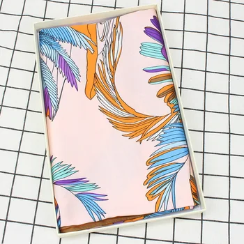 Bird Feather 130*130cm Twill Silk Scarf Women Square Scarves Lady Fashion Female Scarf Outdoor Accessories Beach Scarf 
Bird Feather 130*130cm Twill Silk Scarf Women Square Scarves Lady Fashion Female Scarf Outdoor Accessories Beach Scarf