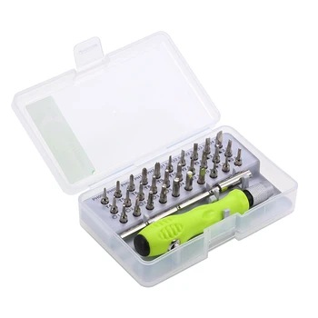 32 in 1 Precision Screwdriver Set Multi-purpose Mini Magnetic Screwdriver Kit for Phone for iPad Camera
32 in 1 Precision Screwdriver Set Multi-purpose Mini Magnetic Screwdriver Kit for Phone for iPad Camera