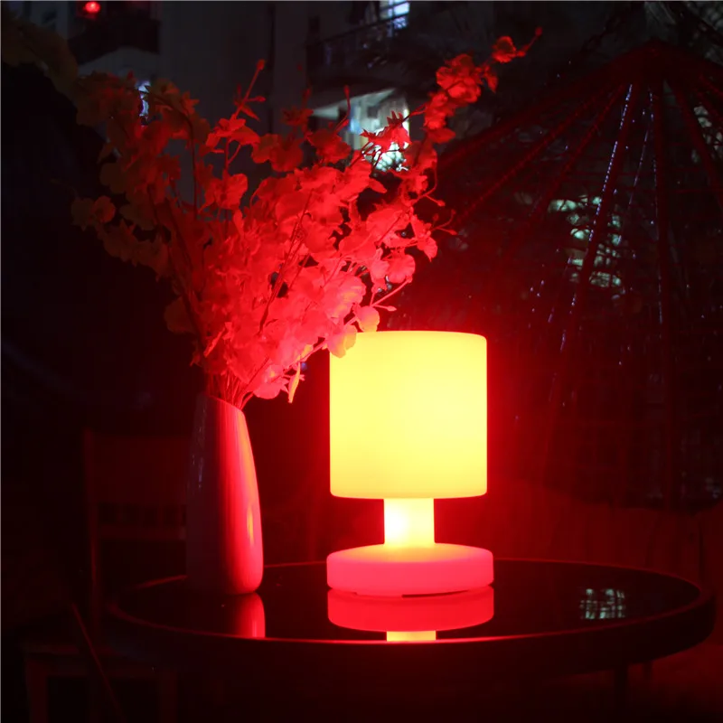 D170mm*H255mm Led Table Lamps Li battery Power Rechargeable with 24 keys remote Control Free Shipping 10pcs/Lot
D170mm*H255mm Led Table Lamps Li battery Power Rechargeable with 24 keys remote Control Free Shipping 10pcs/Lot