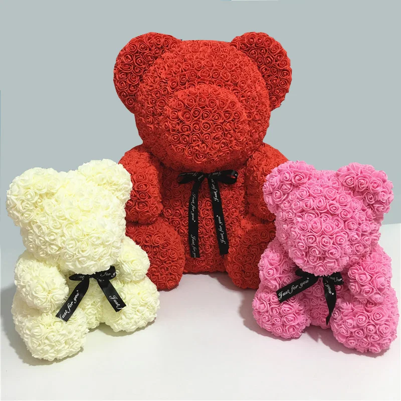 Foam Rose Bear Mold Rose Dog Model PE Artificial Rose Flower Heads DIY Rose Bear Accessories Bag
Foam Rose Bear Mold Rose Dog Model PE Artificial Rose Flower Heads DIY Rose Bear Accessories Bag