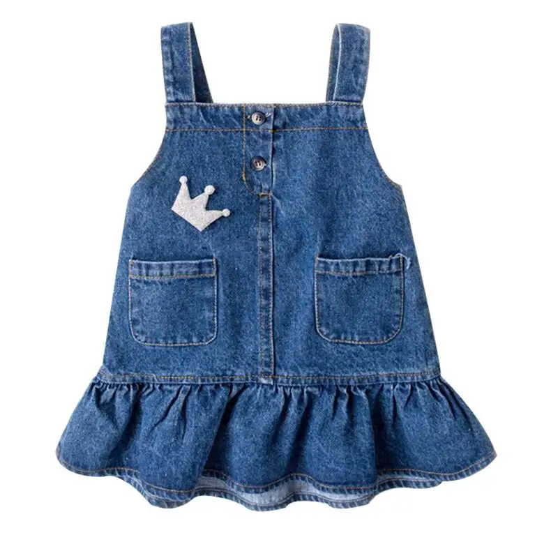 Fairy Baby Girl Dress Kids Infant Cute Straps Denim Dresses Princess Wedding Party INS Style Casual Dress For Baby Girl Clothes
Fairy Baby Girl Dress Kids Infant Cute Straps Denim Dresses Princess Wedding Party INS Style Casual Dress For Baby Girl Clothes