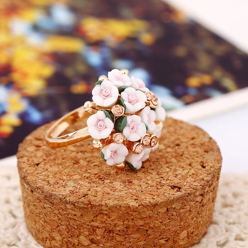 1 Set Flower Ear Studs Ring Set For Women Jewelry Bohemia Wedding Promise Rings Set Crystal Big Earrings For Women Gifts Female
1 Set Flower Ear Studs Ring Set For Women Jewelry Bohemia Wedding Promise Rings Set Crystal Big Earrings For Women Gifts Female