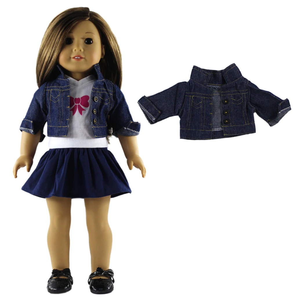 Clothes For 18 inch Dolls Doll My Life Doll Jeans Top Outfits Shirt Coat Dress Up Costume
Clothes For 18 inch Dolls Doll My Life Doll Jeans Top Outfits Shirt Coat Dress Up Costume