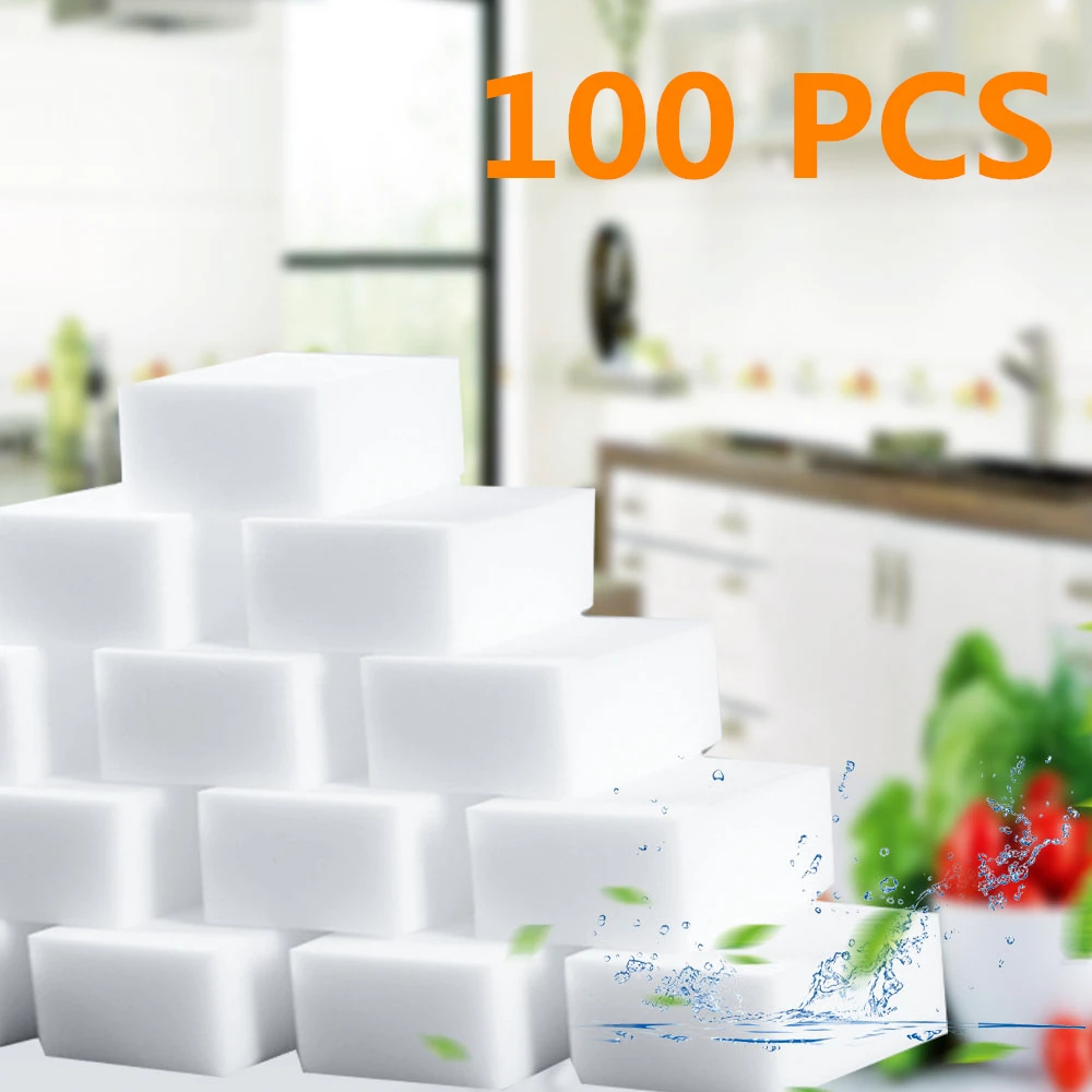 100 PCS Nano Sponge Magic Wipe Thicken Durable Kitchen Clean Dishwashing Dishes Multifunctional Household Cleaning Pad
100 PCS Nano Sponge Magic Wipe Thicken Durable Kitchen Clean Dishwashing Dishes Multifunctional Household Cleaning Pad