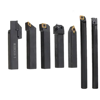 7pcs 16mm Shank Lathe Turning Tool Holder Boring Bar CNC Tools Set With Carbide Inserts And Wrenches
7pcs 16mm Shank Lathe Turning Tool Holder Boring Bar CNC Tools Set With Carbide Inserts And Wrenches